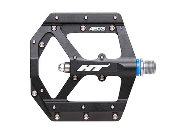 HT Evo AE03 Platformpedal Aluminium, 102x96x11mm, 10pins, 352gr 